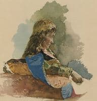 Girl in the Georgian Costume