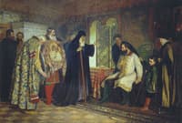 Nizhny Novgorod Ambassadors Visiting Prince Dmitry Pozharsky