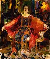 Portrait of the Ballerina Alexandra Balashova