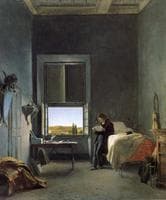 The Artist in His Room at the Villa Medici, Rome