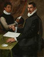 Domenico Giuliani and His Servant