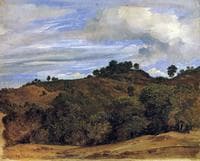 Landscape near Olevano: La Serpentara