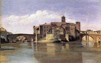 The Island and Bridge of San Bartolomeo, Rome