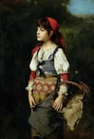 A Pretty Peasant Girl