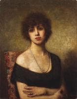 Girl with a Pearl Necklace