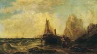 Seashore, Girl with Pitcher