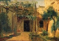 The Studio of the Sculp[tor Rudolf Schadow in Rome