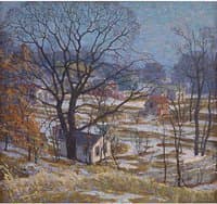 Late Afternoon, Melting Snow