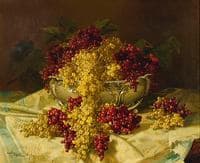 Still Life with Red and White Currants