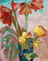 Still life with Amaryllis