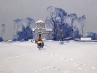 Returning Home from Church