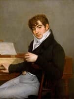 Portrait of the French Componist Pierre Zimmermann