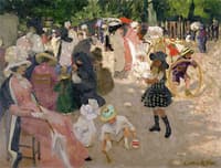In the Luxembourg Gardens, Paris