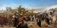 Crown Prince Friedrich Wilhelm of Prussia Enters Jerusalem in 1869