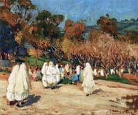 Moslems in Procession