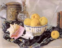 Still Life with Shell and Apples