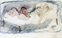 Four Figures on a Bed