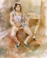 Girl in a Mantle