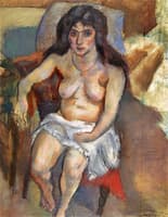 Young Woman with Blue Eyes
