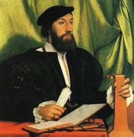 Unknown Gentleman with Music Books and Lute