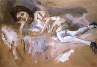 Reclining Little Girl