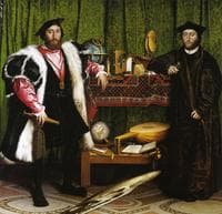 Double Portrait of Jean de Dinteville and Georges de Selve