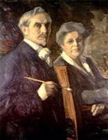 Self Portrait with Wife