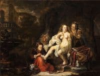 Bathsheba Receiving Daniel's Letter (after Rembrandt)