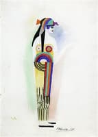 Costume design for the ballet "Cleopatra"