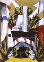 Stage design for the play "Romeo and Juliet"