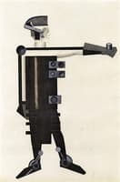 Guardian of Energy, Costume design for the Film ""Aelita" by Yakov Protazanov