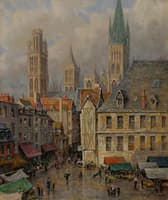 Market Place, Rouen
