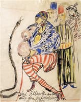 The Snake Charmer on the Market Square of Thebes