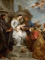 Virgin and Child with Saints Rosalie, Peter and Paul