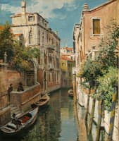 A Canal in Venice