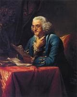 Portrait of Benjamin Frankliin