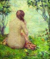 Young Nude by Lake