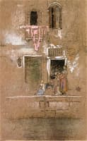 Note in Pink and Brown
