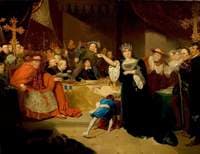 Henry VIII, Act II, Scene 5, the Trial of Queen Katherine