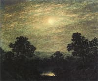 Brook by Moonlight