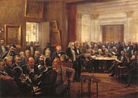 A Saturday Evening at the Century Association