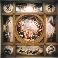 Ceiling painted for the Queen's House, Greenwich