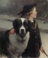 Boy with a Dog