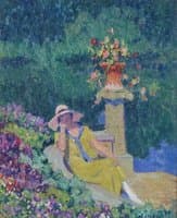 Woman by a Lake