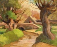 Boury, la route de Dangu
