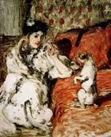 Mrs. Bunny and her Jack Russell