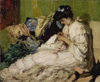 Lady Sewing