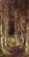 Birch Alley in Abramtsevo