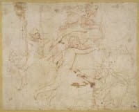 A Pendentive with St Bernard, for the Duomo of Parma
