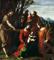 The Mystic Marriage of Saint Catherine